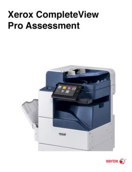 CompleteView Pro Assessment PDF, Xerox, Document Xcellence, Barre, ON, Ontario, Xerox, Agent, Dealer, Reseler
